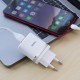 Мережевий зарядний пристрій HOCO C12Q Smart QC3.0 Micro USB cable 18W White