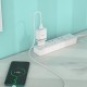 Мережевий зарядний пристрій HOCO C12Q Smart QC3.0 Type-C cable 18W White