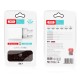 Мережевий зарядний пристрій XO L65 Dual Charger Lightning cable 12W White