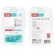 Мережевий зарядний пристрій XO L65 Dual Charger Micro USB cable 12W White