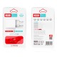 Мережевий зарядний пристрій XO L65 Dual Charger Type-C cable 12W White