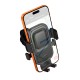 Тримач телефону для велосипеда/мотоцикла Hoco H109 Carte one-button riding holder Black
