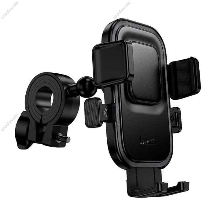 Тримач телефону для велосипеда/мотоцикла Hoco H109 Carte one-button riding holder Black