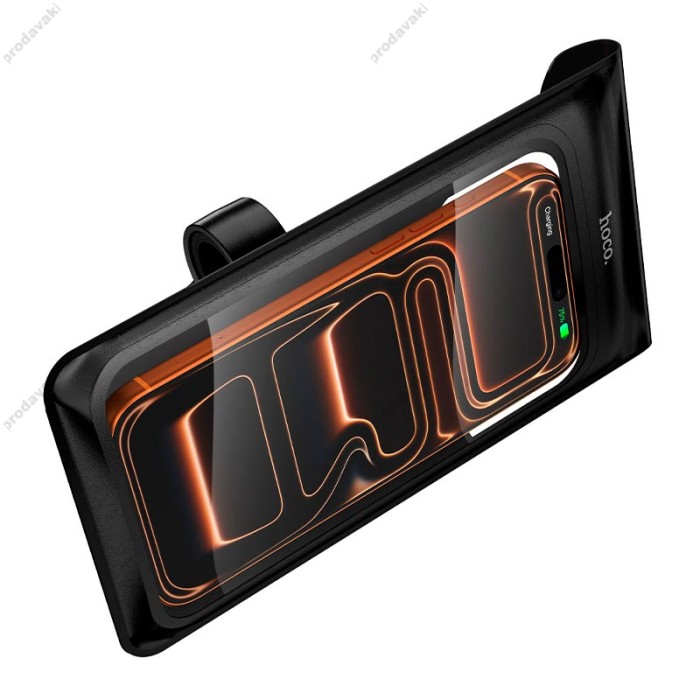 Тримач телефону для велосипеда/мотоцикла Hoco H110 Welle waterproof riding holder IP67 Black