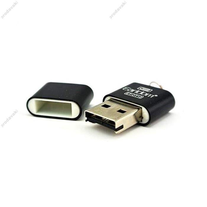 Кардрідер Earldom ET-OT12 SD/ USB card reader Black