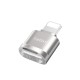 Кардрідер Earldom ET-OT94L 2в1 SD/TF Lightning card reader Silver