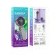 Портативний вентилятор Borofone DBF08 Cool foldable handheld fan with digital display Grey