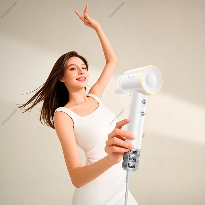 Фен Hoco HP19 High-speed hair dryer White