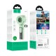 Портативний вентилятор Hoco HX614 Spray series ice cooling handheld fan Green