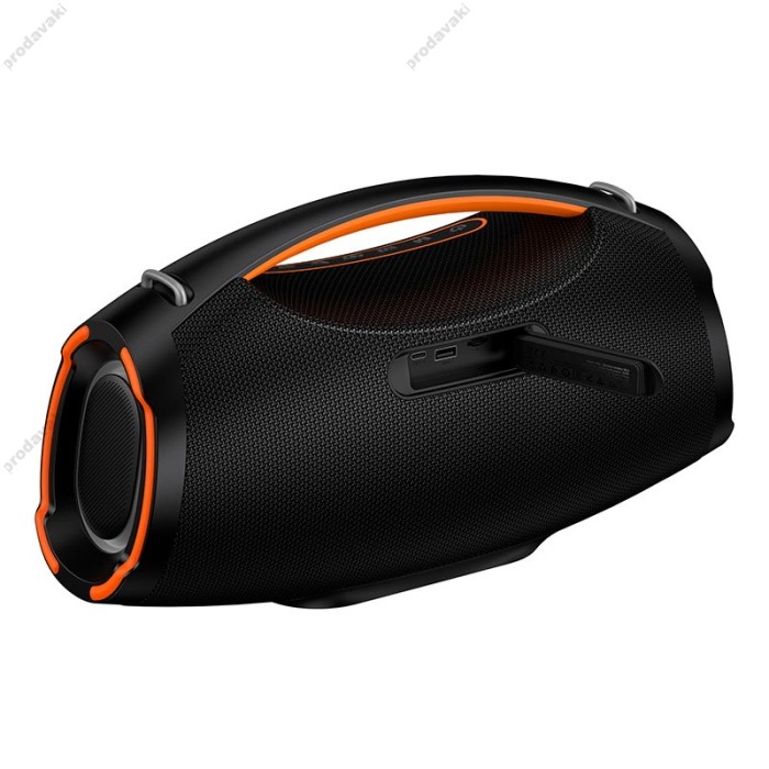 Портативна колонка система караоке Bluetooth Hoco HT4 Wave 250W Black
