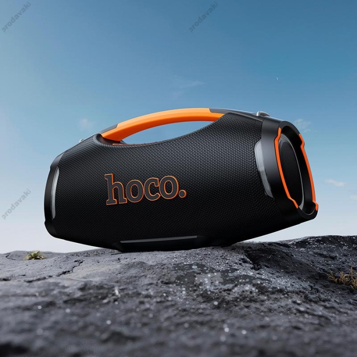 Портативна колонка система караоке Bluetooth Hoco HT4 Pro Wave з 2-ма мікрофонами 370W Black