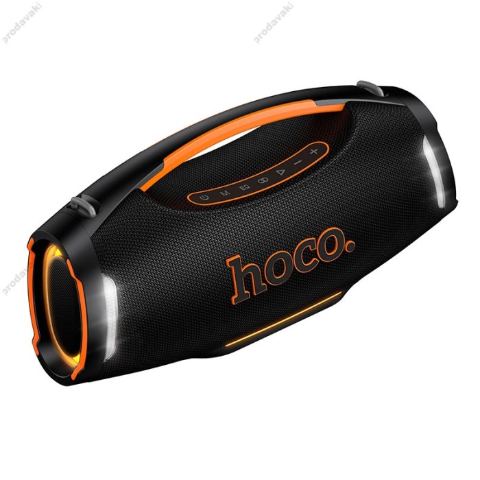 Портативна колонка система караоке Bluetooth Hoco HT4 Pro Wave з 2-ма мікрофонами 370W Black