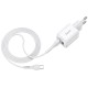Мережевий зарядний пристрій HOCO N8 Briar dual port charger Type-C cable 12W White