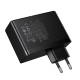 Мережевий зарядний пристрій HOCO N85 Vigoroso charger 100W Black