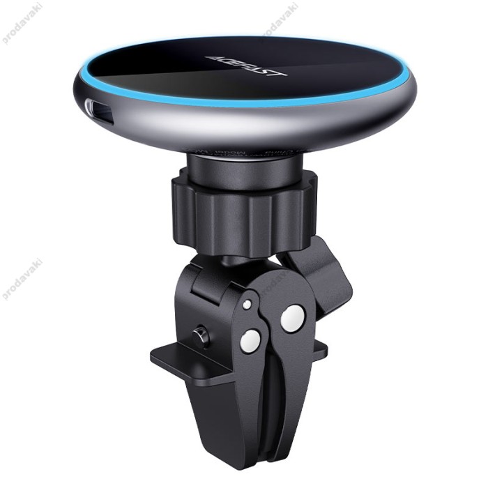 Автомобільний тримач ACEFAST D3 magnetic wireless charging car holder for air vent 15W Black