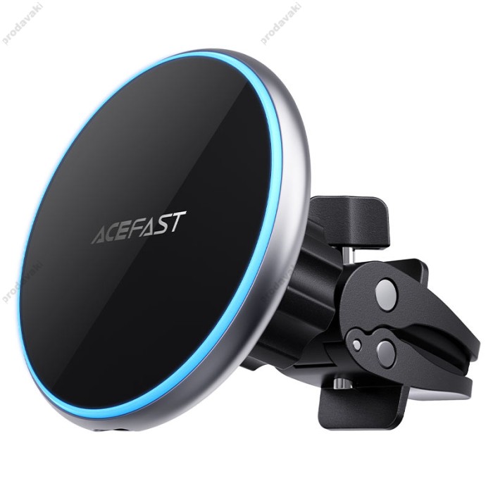Автомобільний тримач ACEFAST D3 magnetic wireless charging car holder for air vent 15W Black