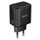 Мережевий зарядний пристрій HOCO N83 Profit single port 40W Black