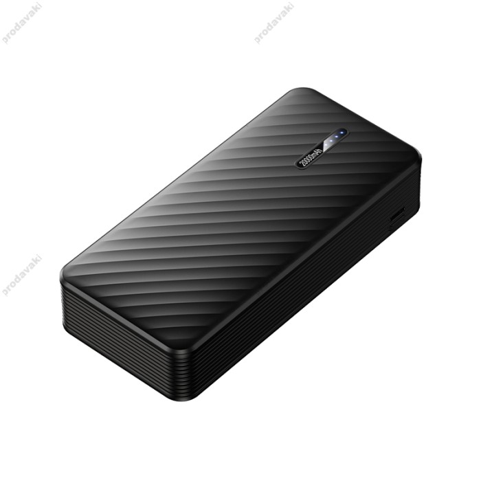 Повербанк портативний акумулятор Power bank BOROFONE BJ84A Freeway 20000 mAh Black