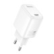 Мережевий зарядний пристрій HOCO N86 Seguro single port 20W White