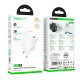Мережевий зарядний пристрій HOCO N86 Seguro single port 20W White