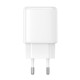 Мережевий зарядний пристрій HOCO N86 Seguro single port 20W White