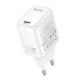 Мережевий зарядний пристрій HOCO N86 Seguro single port 20W White