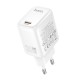 Мережевий зарядний пристрій HOCO N87 Seguro single port 30W White