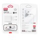 Мережевий зарядний пристрій XO L99 Home charger Lightning cable 12W White
