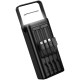 Повербанк портативний акумулятор Power bank Borofone BJ65 High four-cables 22.5W+PD20W 30000 mAh Black