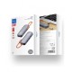USB-Хаб Rock TR15 Multifunction Adapter 5в1 Type-C to 4xUSB 3.0+Micro usb Grey