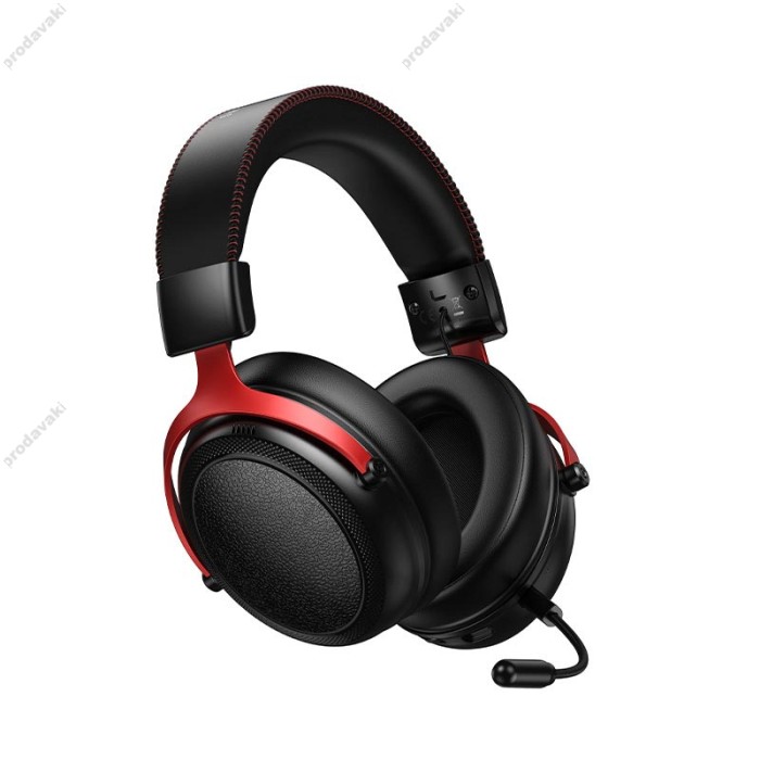 Бездротові Bluetooth навушники HOCO W116 Shadow 4-mode gaming headphones BT 6.0/2.4G/Type-C Black