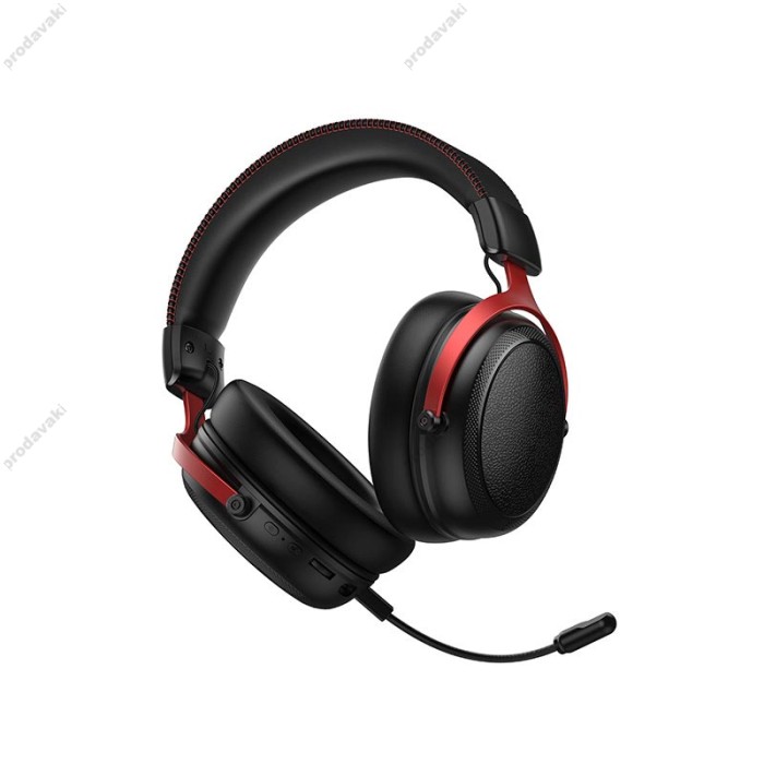 Бездротові Bluetooth навушники HOCO W116 Shadow 4-mode gaming headphones BT 6.0/2.4G/Type-C Black