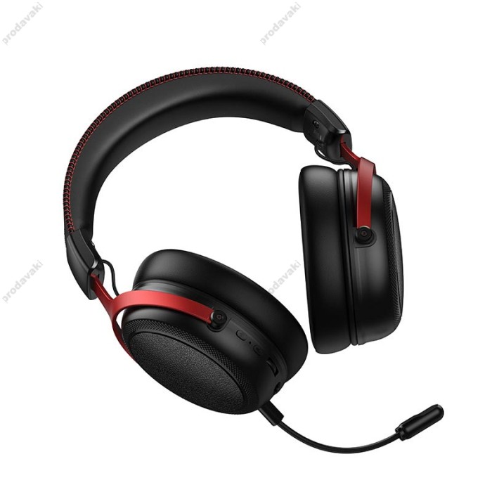 Бездротові Bluetooth навушники HOCO W116 Shadow 4-mode gaming headphones BT 6.0/2.4G/Type-C Black