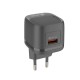 Мережевий зарядний пристрій Veron VR-C15Q Fast Charger Micro cable 18W Black