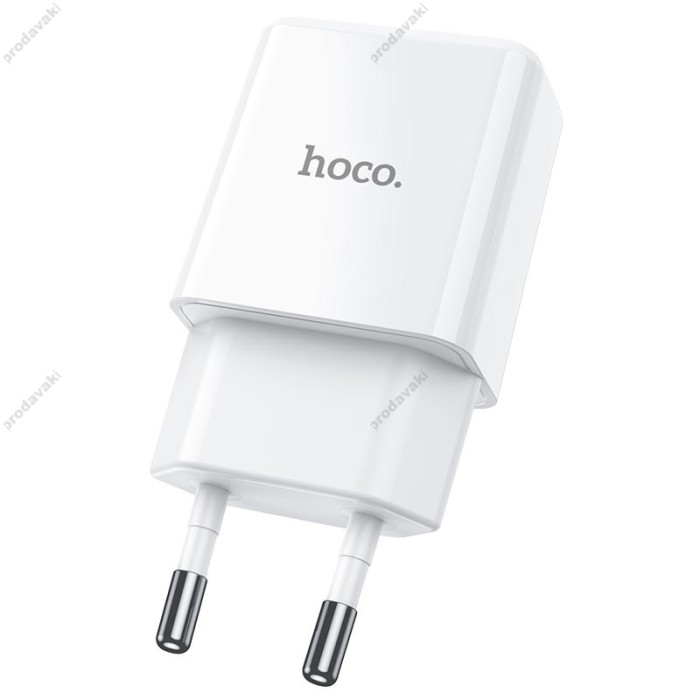Мережевий зарядний пристрій Hoco N9 Especial single port charger Micro cable 10.5W White