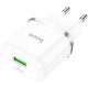 Мережевий зарядний пристрій HOCO N3 Special Micro Cable 18W White