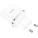 Мережевий зарядний пристрій HOCO N3 Special Micro Cable 18W White