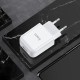Мережевий зарядний пристрій HOCO N2 Vigour Micro cable 10.5W White