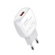 Мережевий зарядний пристрій LDNIO A1306Q Type-C cable 18W White