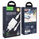 Мережевий зарядний пристрій HOCO N1 Ardent single port charger Micro USB cable 12W White
