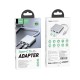 USB-Хаб Hoco HB14 Easy Use adapter 3в1 Type-C to HDMI+USB 3.0+PD Silver