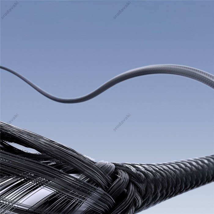 Кабель JoyRoom S-A28 Flash Fast Cable Type-C to Type-C 60W 3A 2m Black