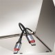 Кабель Yesido CA186 Flash Fast Cable Type-C to Type-C 2400W 5A 2m Black
