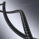 Кабель Yesido CA186 Flash Fast Cable Type-C to Type-C 2400W 5A 2m Black