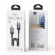 Кабель Yesido CA186 Flash Fast Cable Type-C to Type-C 2400W 5A 2m Black
