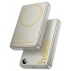 Повербанк портативний акумулятор Power bank Hoco Q34 magnetic MagSafe магнітний 20W 10000 mAh Titanium gold