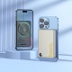 Повербанк портативний акумулятор Power bank Hoco Q34 magnetic MagSafe магнітний 20W 10000 mAh Titanium gold