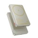 Повербанк портативний акумулятор Power bank Hoco Q34 magnetic MagSafe магнітний 20W 10000 mAh Titanium gold