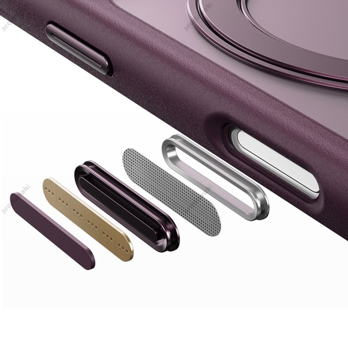 Чохол ROCK Guard Touch Rotating Series Magnetic Protection iPhone 18 Pro Max / 17 Pro Max Burgundy