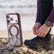 Чохол ROCK Guard Touch Rotating Series Magnetic Protection iPhone 18 Pro Max / 17 Pro Max Burgundy
